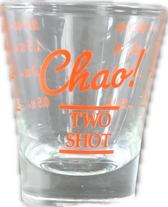 Chao Two Shot Glass