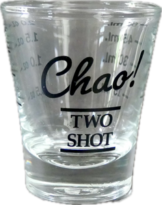 Chao Two Shot Glass