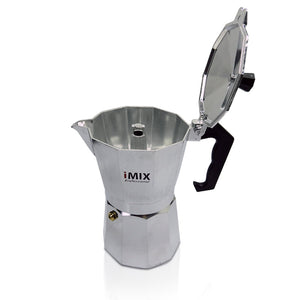 Aluminium Moka pot 6 Cups (IMIX) High Quality