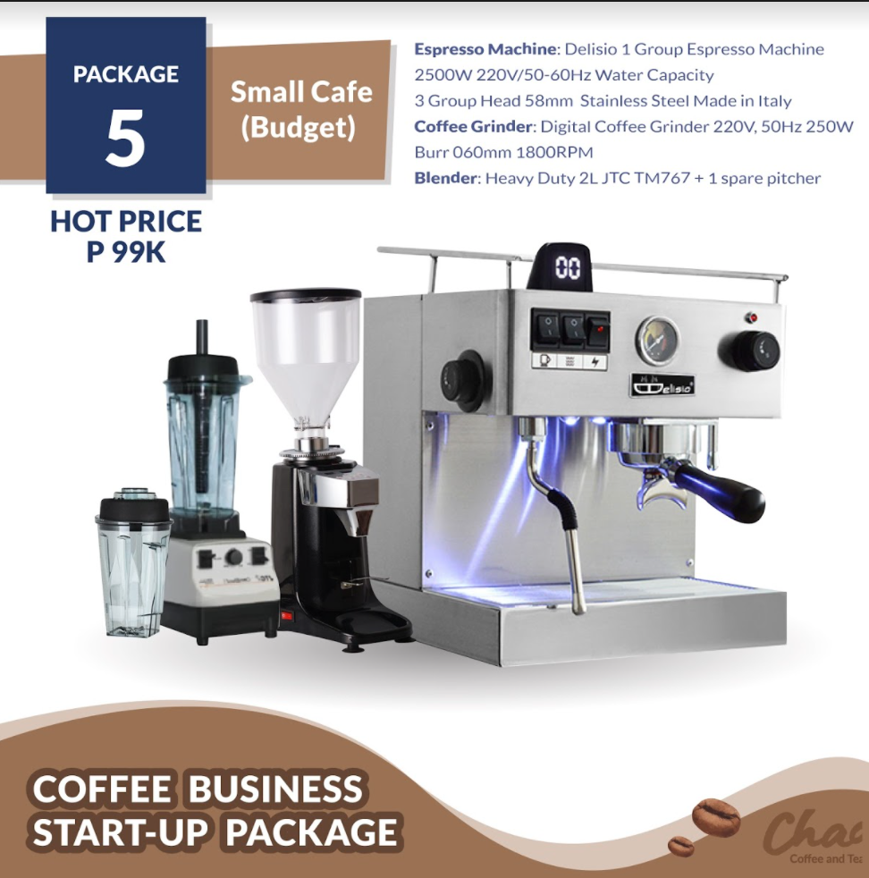 Coffee machine sales for small cafe